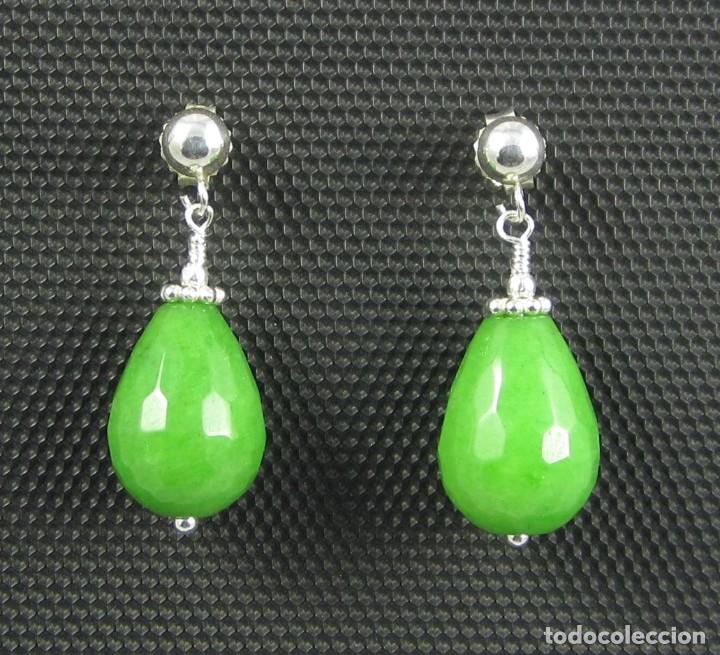 Artesan&iacute;a: Pendientes de Jade y Plata - Foto 2