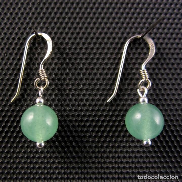 Artesan&iacute;a: Pendientes de &Aacute;gata y Plata - Foto 1