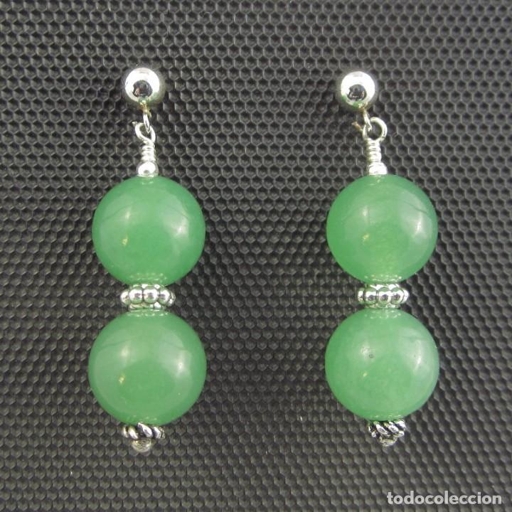 Artesan&iacute;a: Pendientes de Jade y Plata - Foto 2