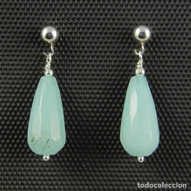 Artesan&iacute;a: Pendientes de &Aacute;gata y Plata - Foto 2