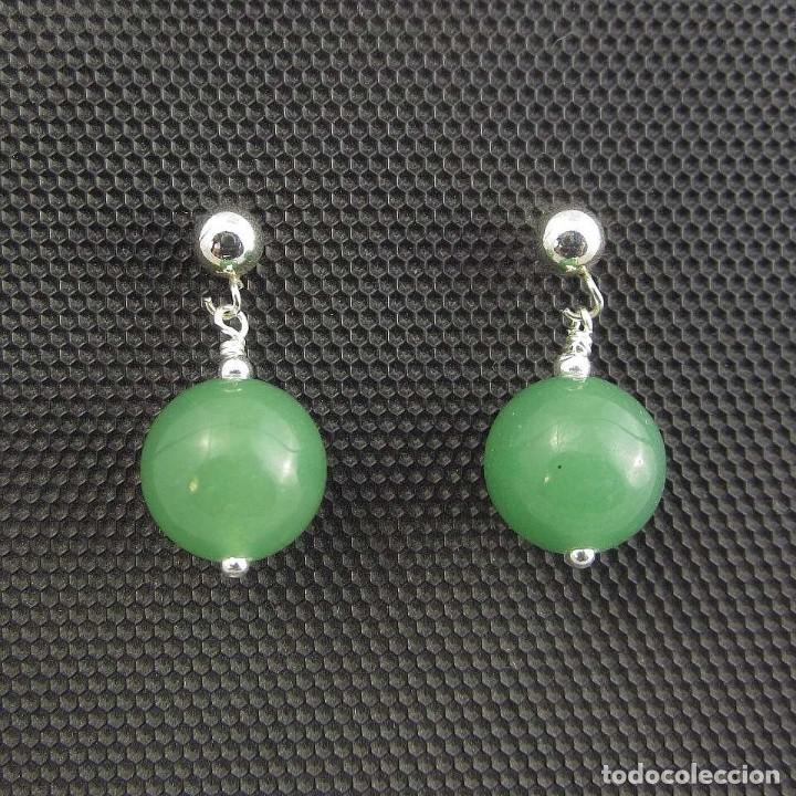 Artesan&iacute;a: Pendientes de Jade y Plata - Foto 2
