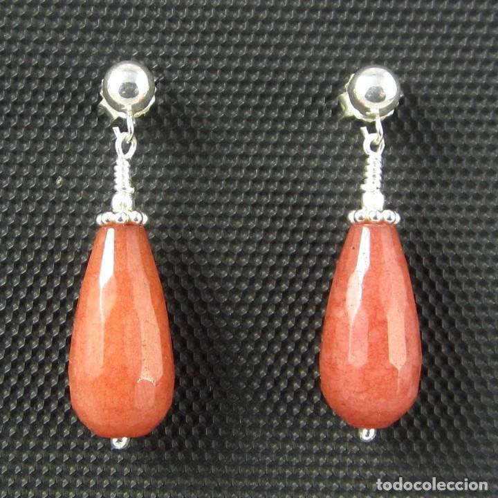 Artesan&iacute;a: Pendientes de Jade y Plata - Foto 2