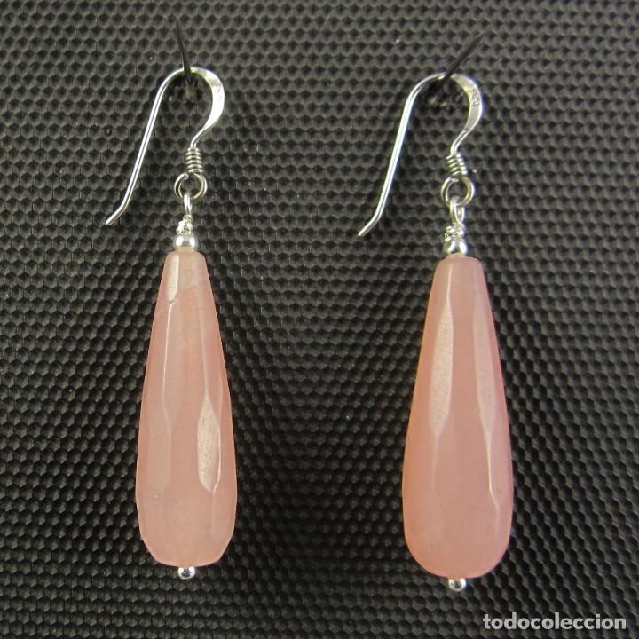 Artesan&iacute;a: Pendientes de &Aacute;gata y Plata - Foto 1