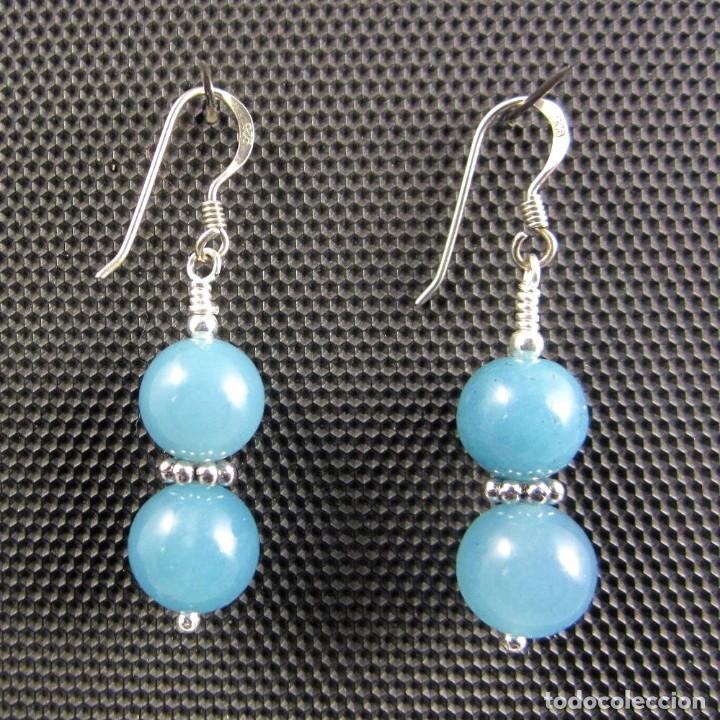Artesan&iacute;a: Pendientes de &Aacute;gata y Plata - Foto 1