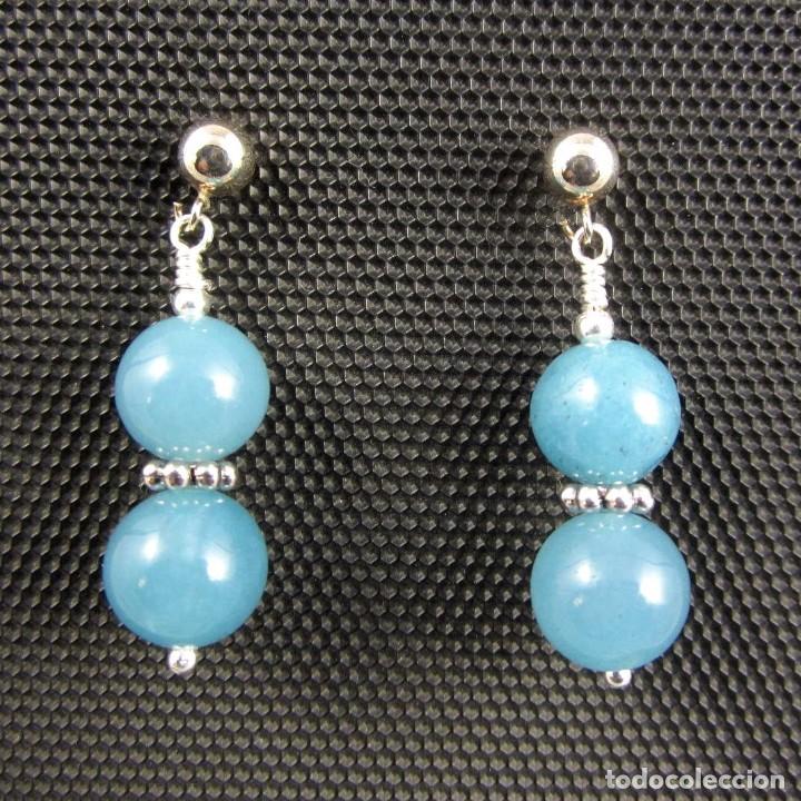 Artesan&iacute;a: Pendientes de &Aacute;gata y Plata - Foto 2