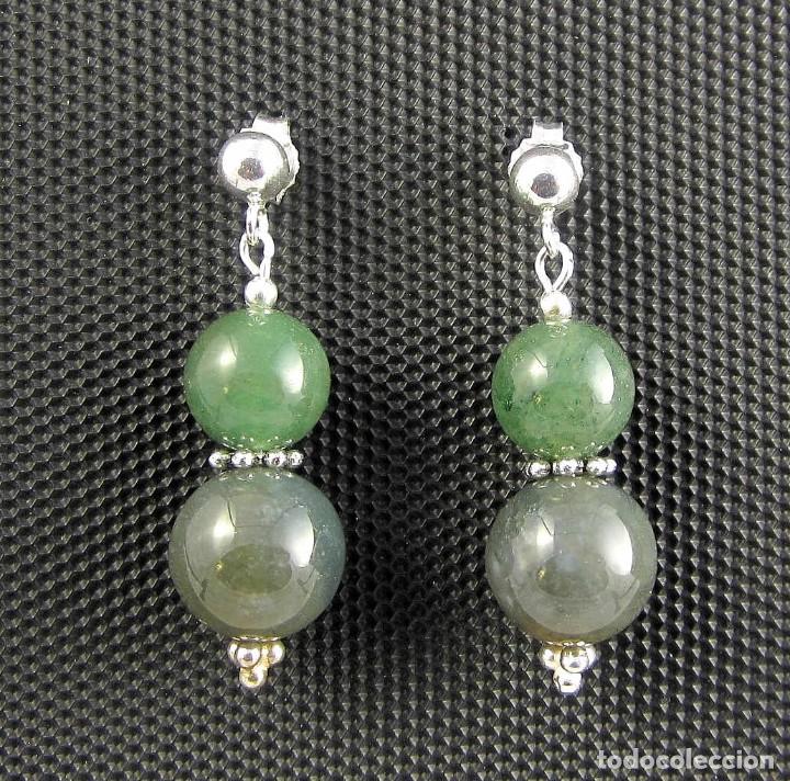 Artesan&iacute;a: Pendientes de Jade y Plata - Foto 2