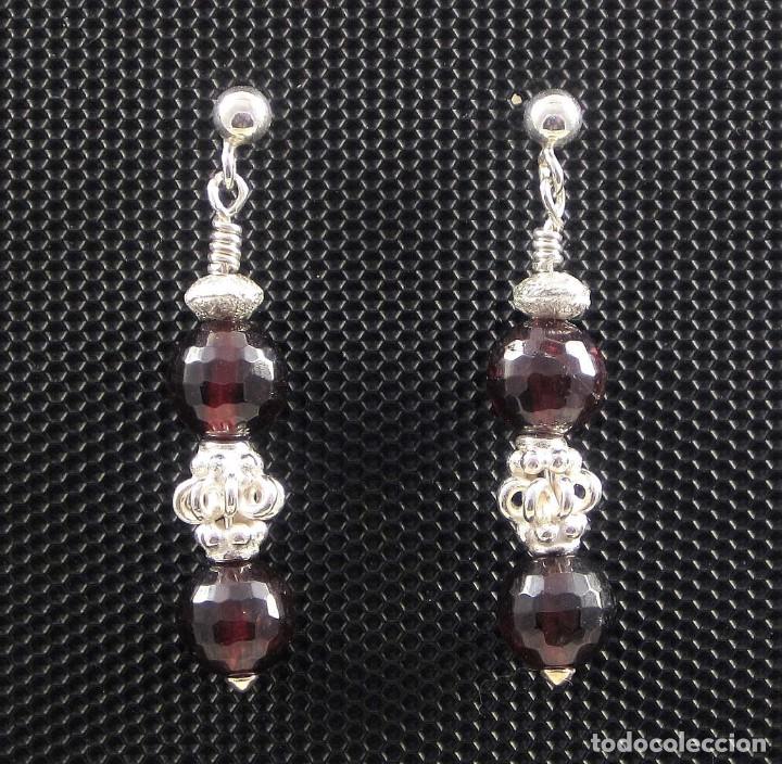 Artesan&iacute;a: Pendientes de granates y Plata - Foto 1