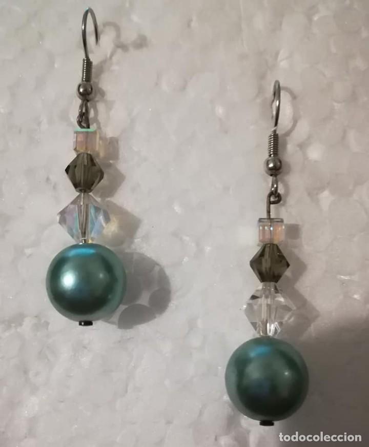 Artesan&iacute;a: PENDIENTES CON CUENTAS DE SWAROVSKY - Foto 1