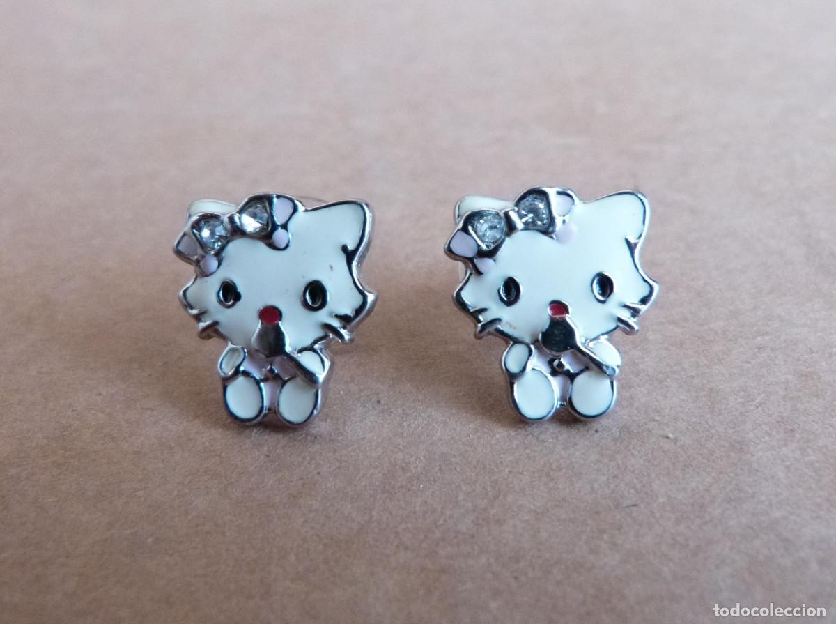 Artesan&iacute;a: Pendientes de Charmmy Kitty de la serie Hello Kitty - Foto 5
