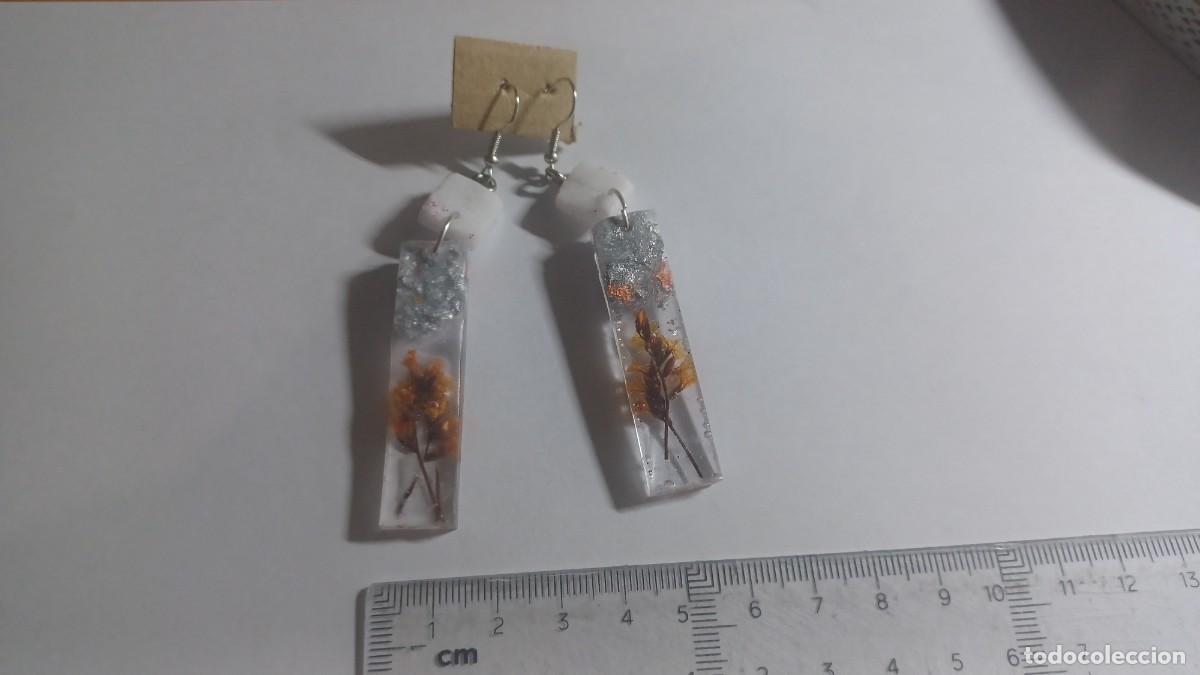 Artesan&iacute;a: PENDIENTE DE RESINA ECHO A MANO - Foto 2