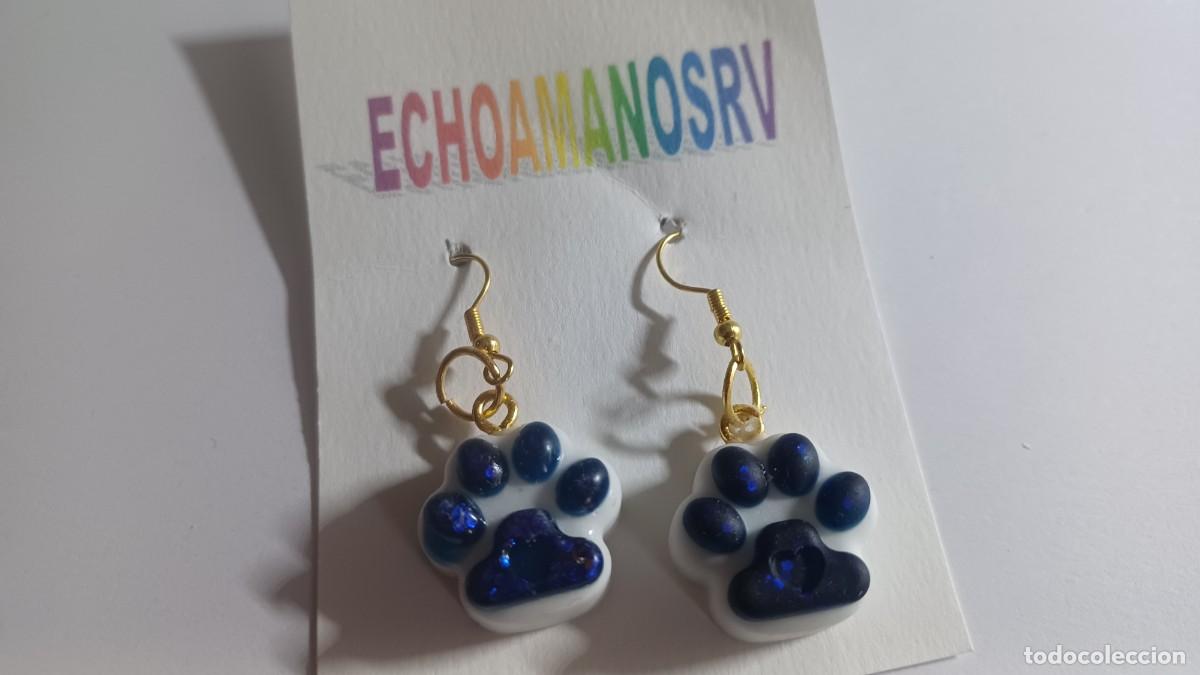 Artesan&iacute;a: PENDIENTE DE RESINA ECHO A MANO - Foto 1
