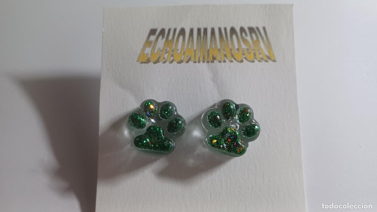 Artesan&iacute;a: PENDIENTE DE RESINA ECHO A MANO - Foto 3