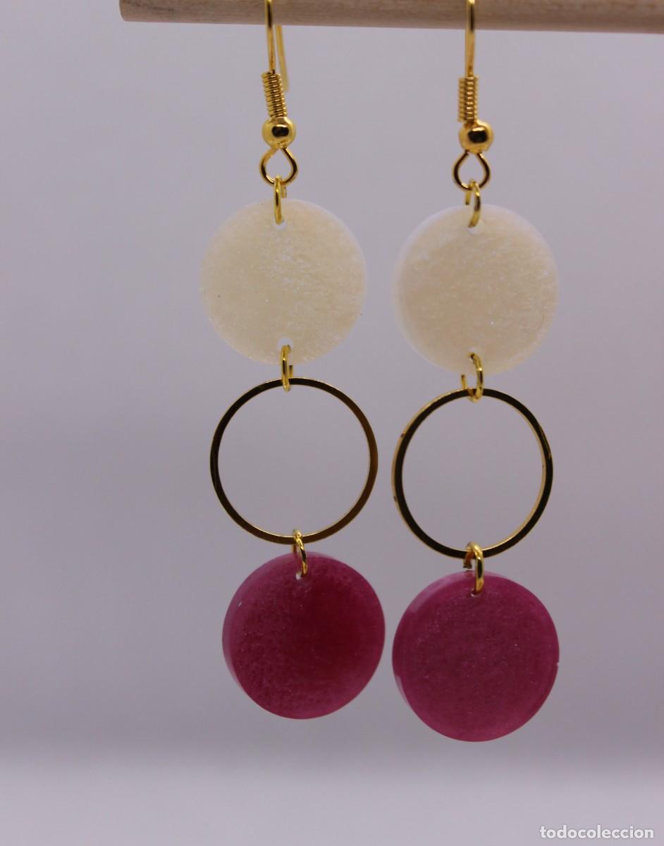 Artesan&iacute;a: Pendientes de resina - Foto 2