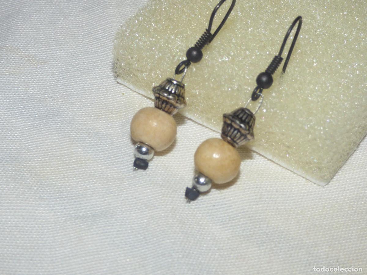 Artesan&iacute;a: Pendientes artesania,madera. - Foto 1