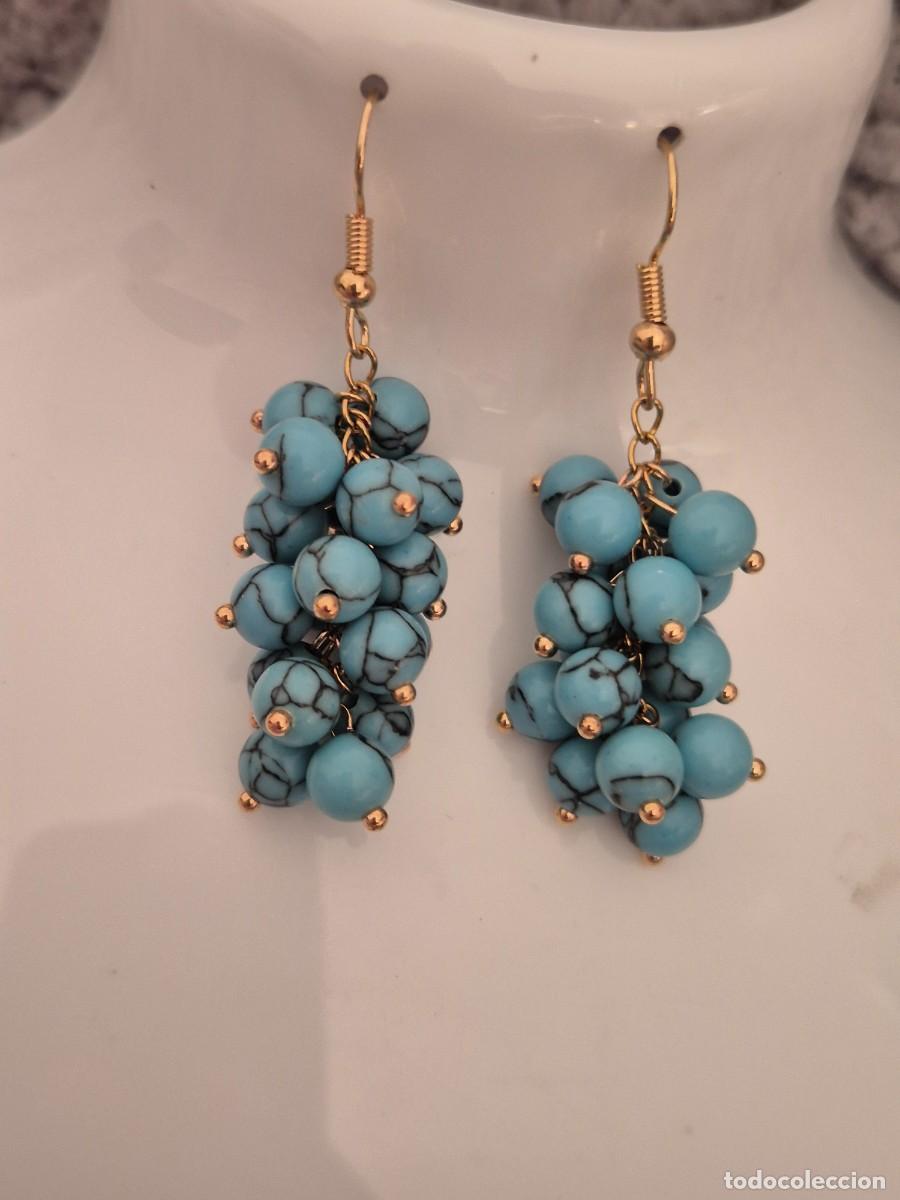 Artesan&iacute;a: Pendientes artesanos dise&ntilde;o de Racimo de uva
