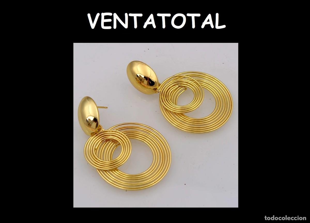 Artesan&iacute;a: PENDIENTES DE LUJO GENUINOS SON DE ORO AMARILLO DE 22 KILATES LAMINADO LER DENTRO DESCRIPCION ETC