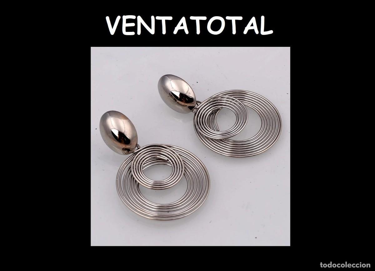 Artesan&iacute;a: PENDIENTES DE LUJO GENUINOS SON DE ORO BLANCO DE 18 KILATES LAMINADO LER DENTRO DESCRIPCION ETC