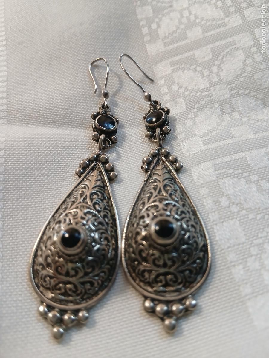 Artesan&iacute;a: Pendientes largos etnicos - Foto 3