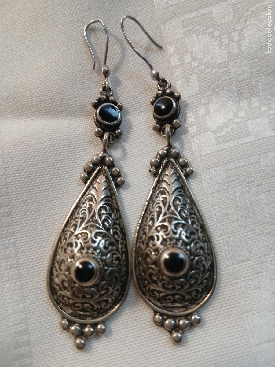 Artesan&iacute;a: Pendientes largos etnicos - Foto 1
