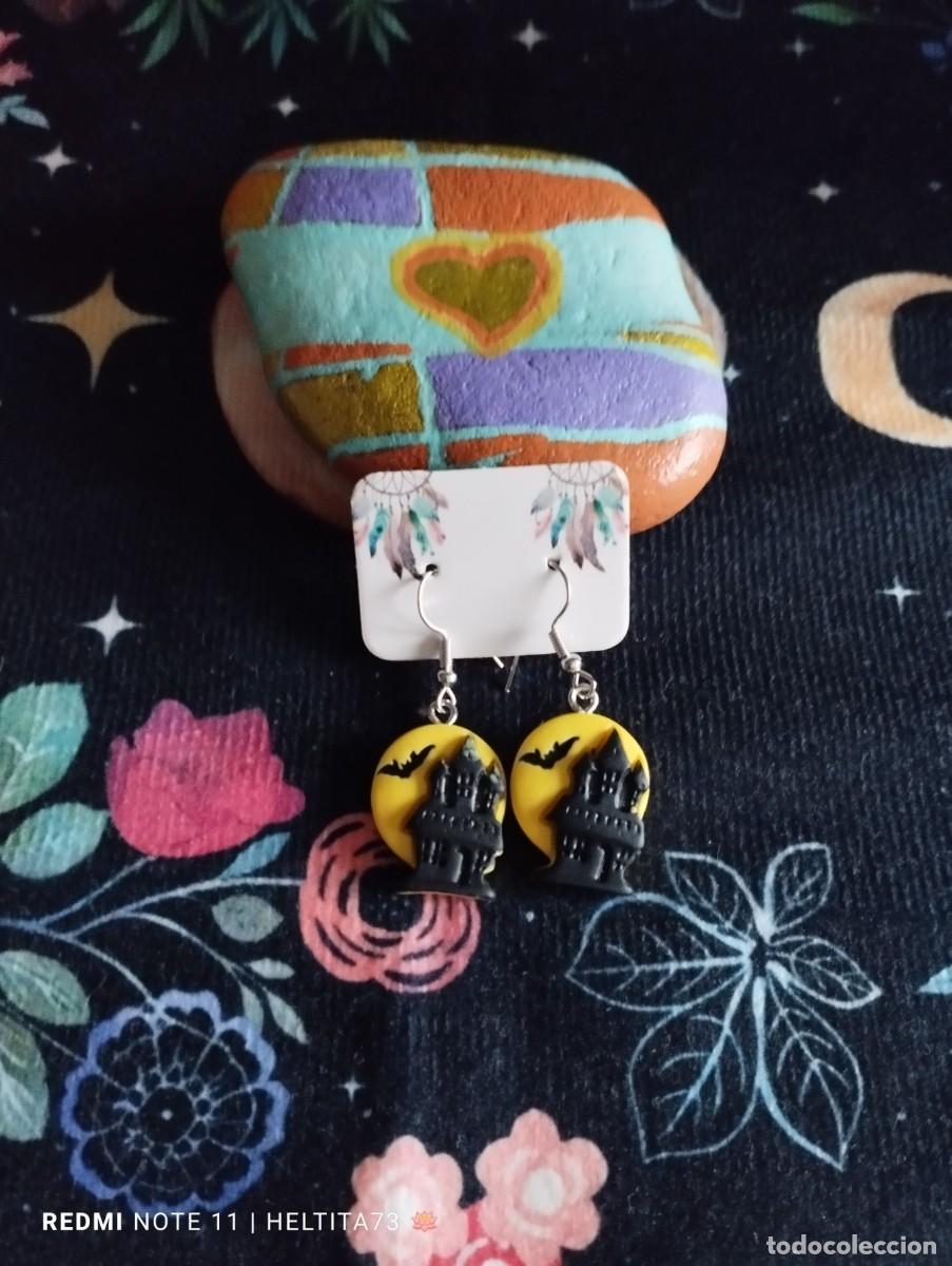 Artesanato e Manualidades: Pendientes &rdquo;Castillo del terror&rdquo;, Halloween