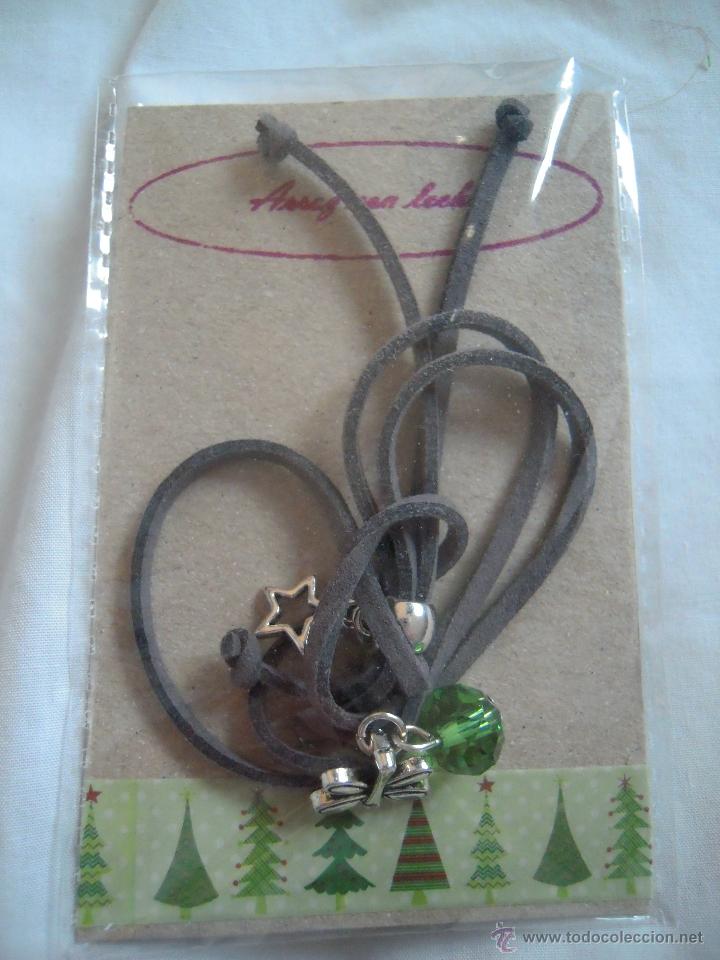 Artesan&iacute;a: Pulsera dos tiras con lib&eacute;lula - Foto 1