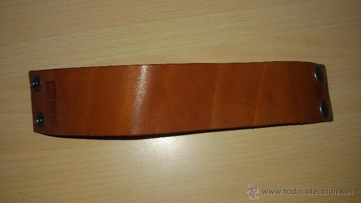Artesan&iacute;a: PULSERA DE CUERO MARR&Oacute;N - Foto 1