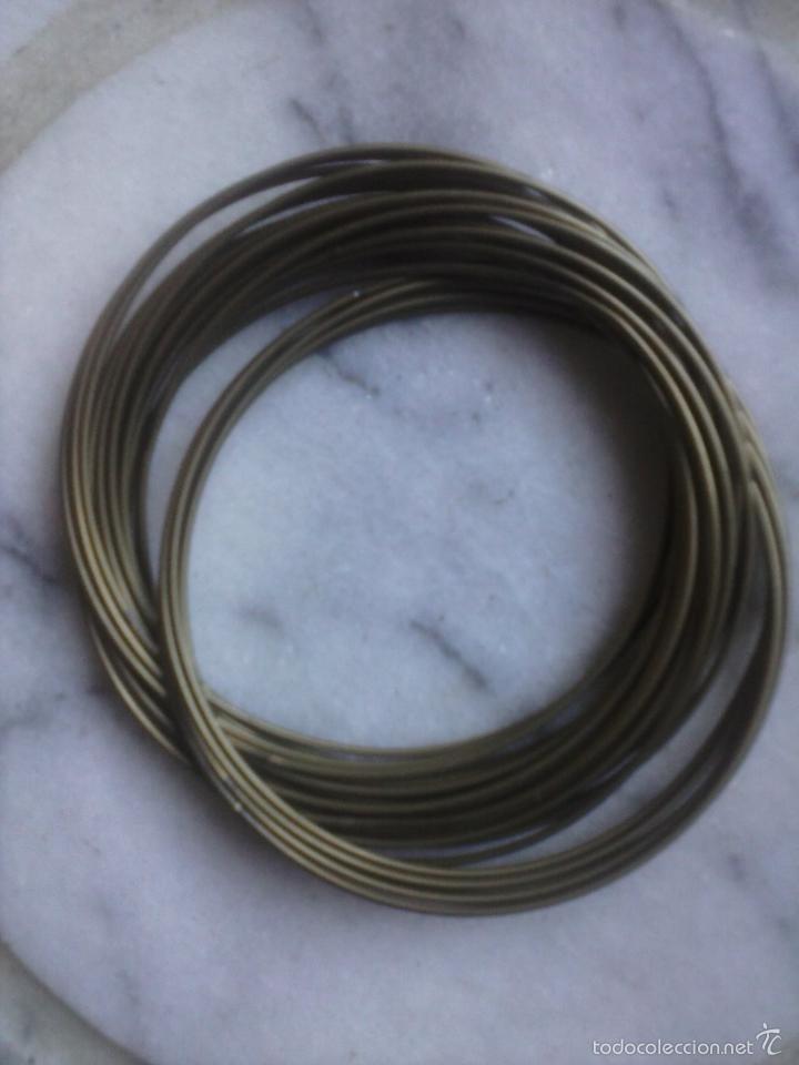 Artesan&iacute;a: PULSERA DE METAL - LATON . - Foto 2
