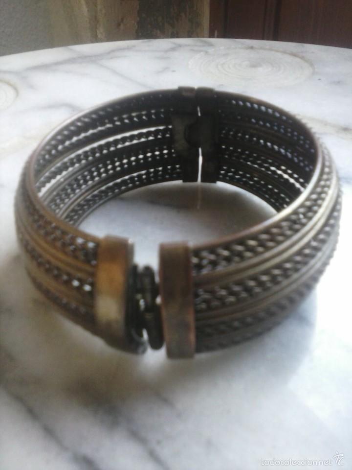 Artesan&iacute;a: PULSERA DORADA Y COBRE . - Foto 1