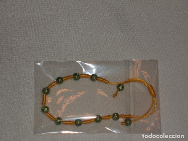 Artesan&iacute;a: Pulsera de hilo y cuencas - Foto 1