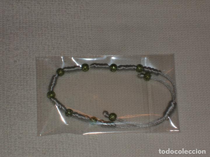 Artesan&iacute;a: Pulsera de hilo y cuencas - Foto 1