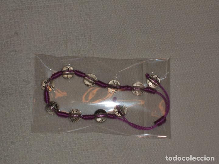 Artesan&iacute;a: Pulsera de hilo y cuencas - Foto 1