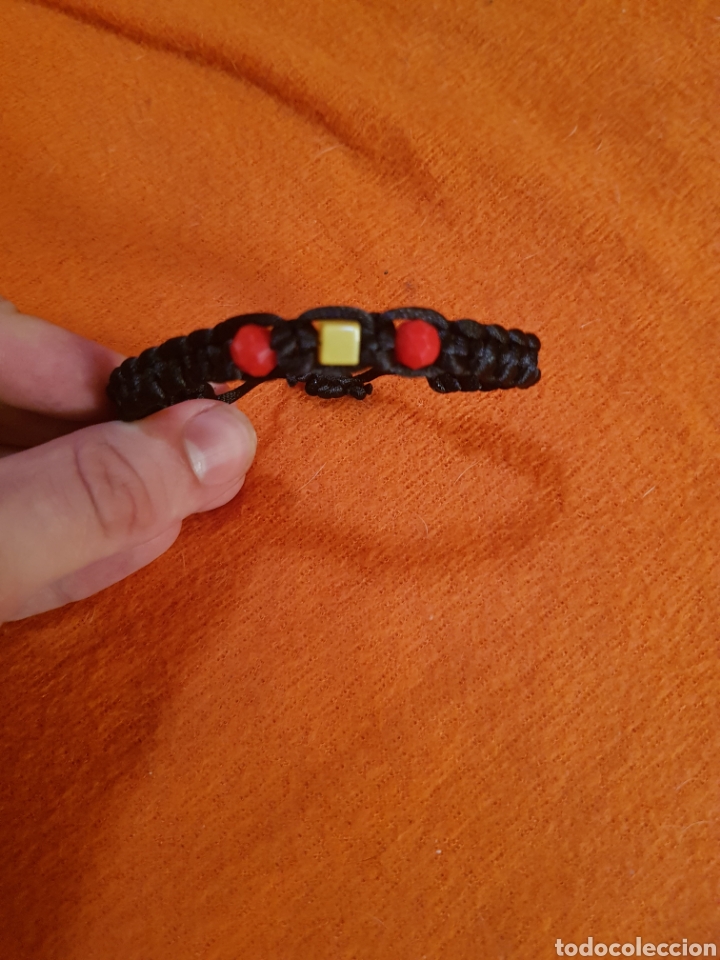 Artesan&iacute;a: Pulsera con la bandera de Espa&ntilde;a - Foto 1