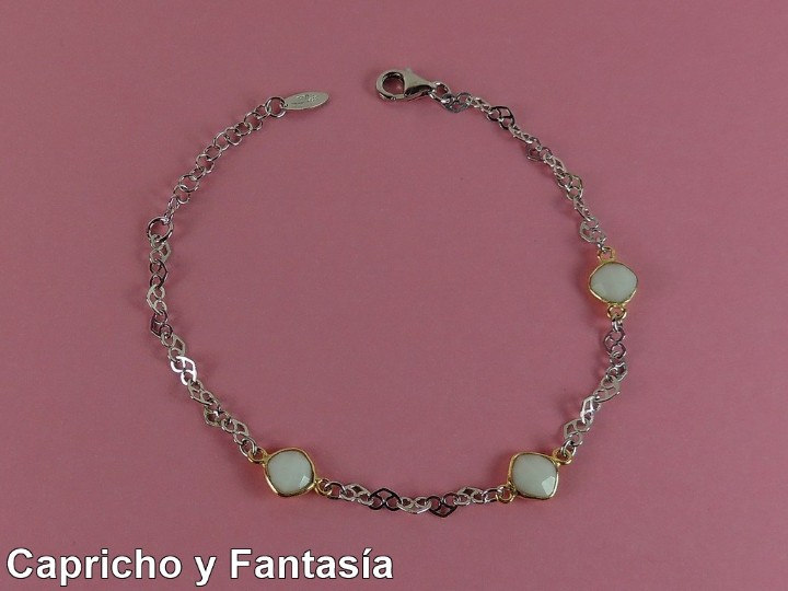 Artesan&iacute;a: Pulsera de plata n&ordm; ppu3075 - Foto 1
