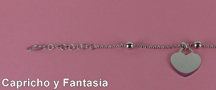 Artesan&iacute;a: Pulsera de plata n&ordm; ppu3406 - Foto 3