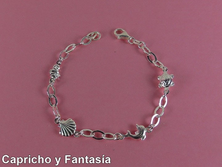 Artesan&iacute;a: Pulsera de plata n&ordm; ppu3478 - Foto 1