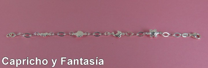 Artesan&iacute;a: Pulsera de plata n&ordm; ppu3478 - Foto 2