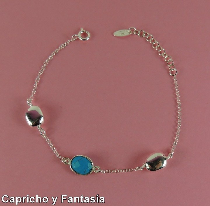 Artesan&iacute;a: Pulsera de plata n&ordm; ppu3070 - Foto 1
