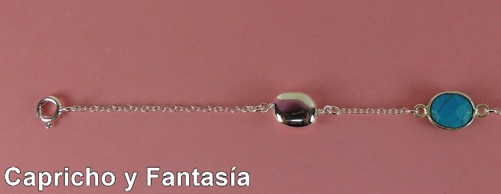 Artesan&iacute;a: Pulsera de plata n&ordm; ppu3070 - Foto 4
