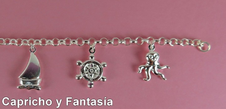 Artesan&iacute;a: Pulsera de plata n&ordm; ppu3481 - Foto 4