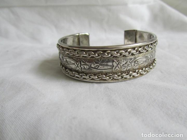 Artesan&iacute;a: Pulsera de alpaca hecha a mano - Foto 11