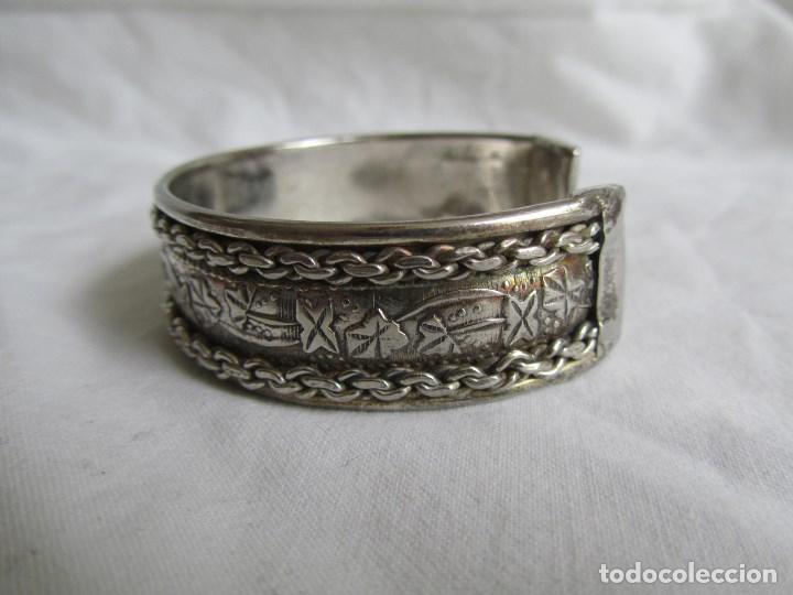 Artesan&iacute;a: Pulsera de alpaca hecha a mano - Foto 12