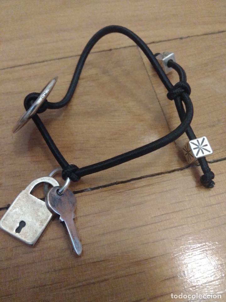 Artesan&iacute;a: PULSERA DE BOTON Y CANDADO Y LLAVE A ESTRENAR - Foto 3