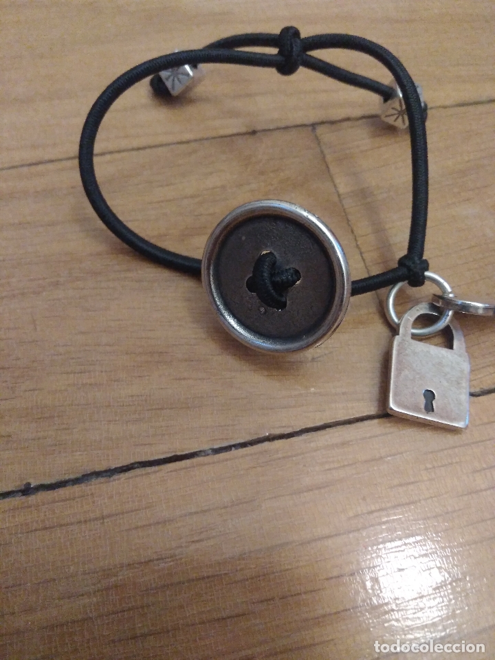 Artesan&iacute;a: PULSERA DE BOTON Y CANDADO Y LLAVE A ESTRENAR - Foto 1