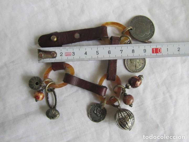 Artesan&iacute;a: Peculiar pulsera con amuletos - Foto 2