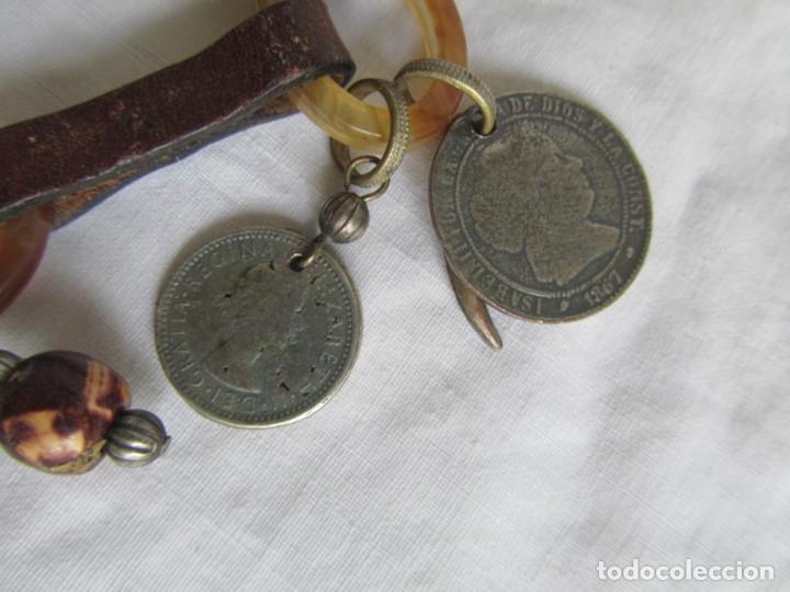 Artesan&iacute;a: Peculiar pulsera con amuletos - Foto 4