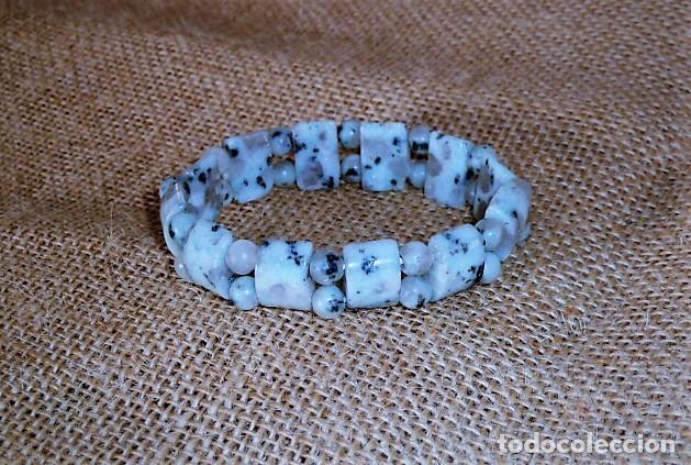Artesan&iacute;a: Pulsera el&aacute;stica. Piezas m&aacute;rmol - Foto 6