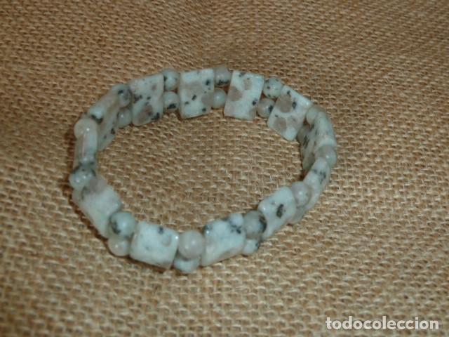 Artesan&iacute;a: Pulsera el&aacute;stica. Piezas m&aacute;rmol - Foto 3