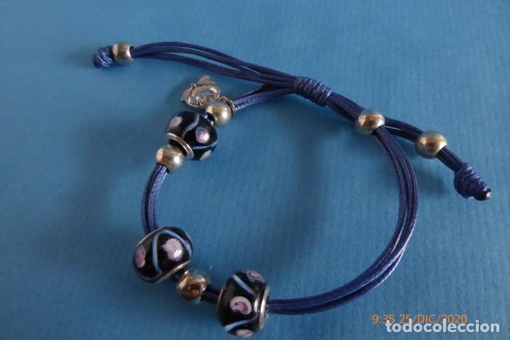 Artesan&iacute;a: PULSERA AZUL - Foto 2