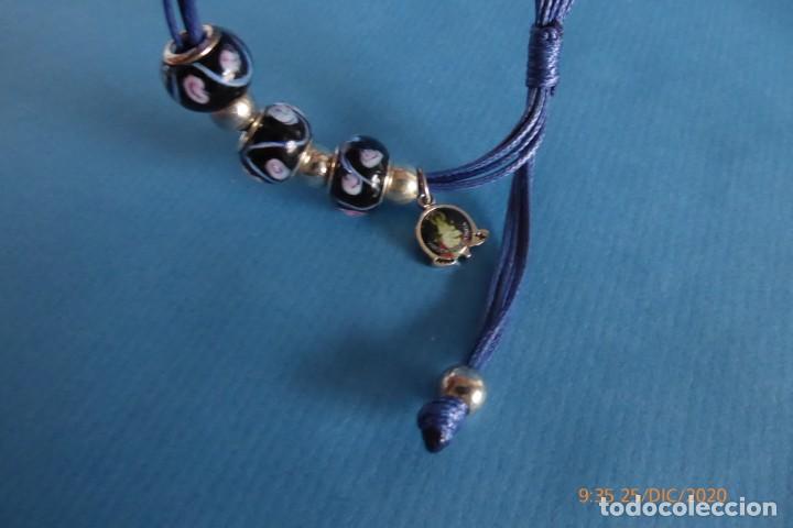 Artesan&iacute;a: PULSERA AZUL - Foto 3