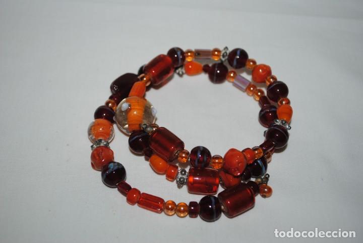 Artesan&iacute;a: MODERNA PULSERA ROSCADA DE CRISTAL - Foto 1